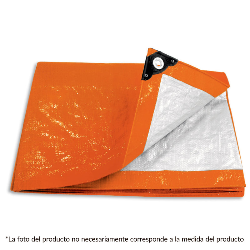 Lona 4 x 5 m, naranja, Pretul