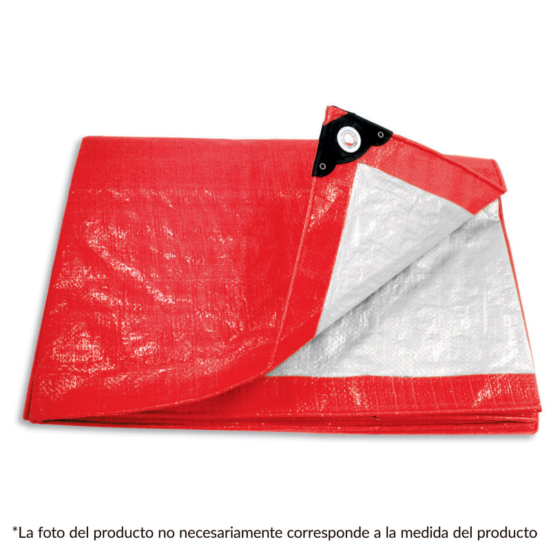 Lona 6 x 12 m, roja, Pretul